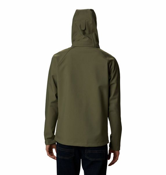 Men Columbia Cascade Ridge™ II Hiking Softshell Jackets Grey / Green | US-EHXYTJ-712