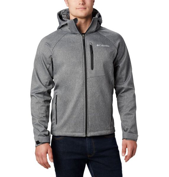 Men Columbia Cascade Ridge™ II Hiking Softshell Jackets Grey | US-FPUVEC-380