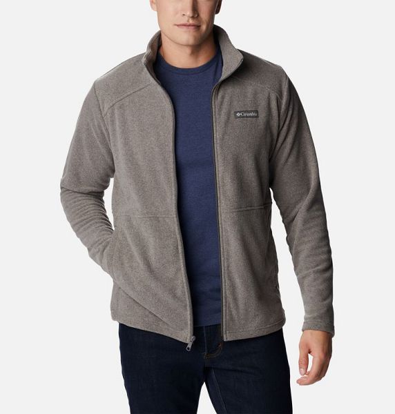 Men Columbia Castle Dale™ Fleece Jackets Grey | US-ONVIMG-174