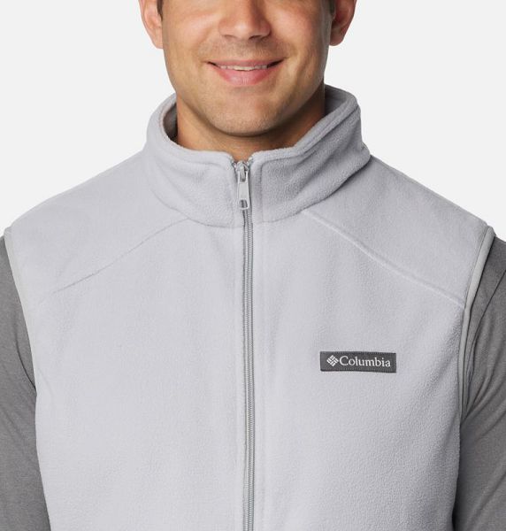 Men Columbia Castle Dale™ Fleece Vest Grey | US-AEZIKC-260