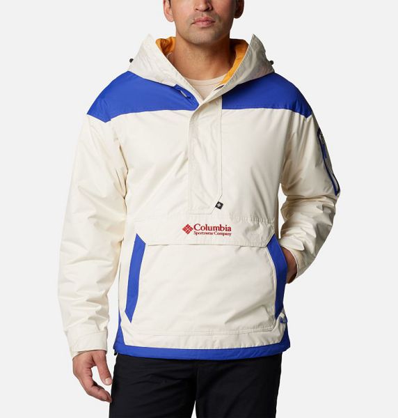 Men Columbia Challenger™ II Hooded Jackets Blue | US-UMYIRT-951