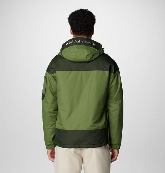 Men Columbia Challenger™ II Hooded Jackets Green | US-MSDGBA-864