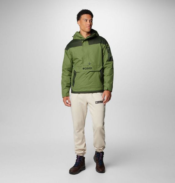 Men Columbia Challenger™ II Hooded Jackets Green | US-MSDGBA-864