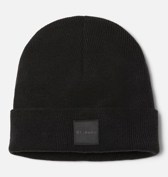 Men Columbia City Trek™ Heavyweight Beanie Black | US-CXTJUD-085