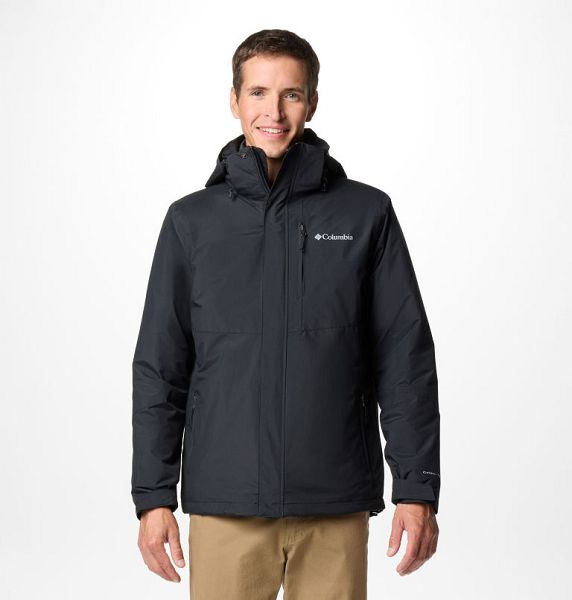 Men Columbia Element Blocker™ III Waterproof Insulated 3 In 1 Jackets Black | US-TIREKY-127