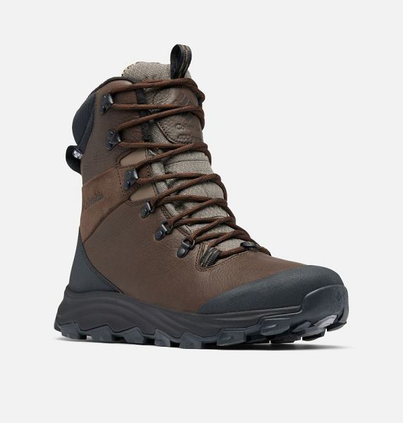 Men Columbia Expeditionist™ Extreme OutDry™ Winter Boots Dark Brown | US-JLUEAR-614