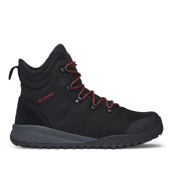 Men Columbia Fairbanks Omni-Heat Hiking Boots Black | US-PHUQZA-026