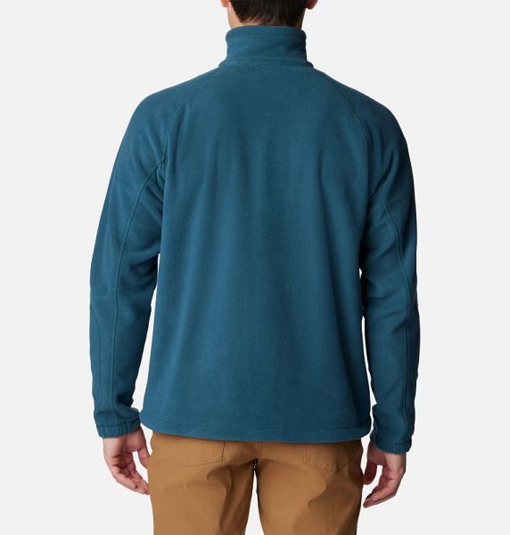 Men Columbia Fast Trek™ II Fleece Jackets Blue | US-ODVQRG-231