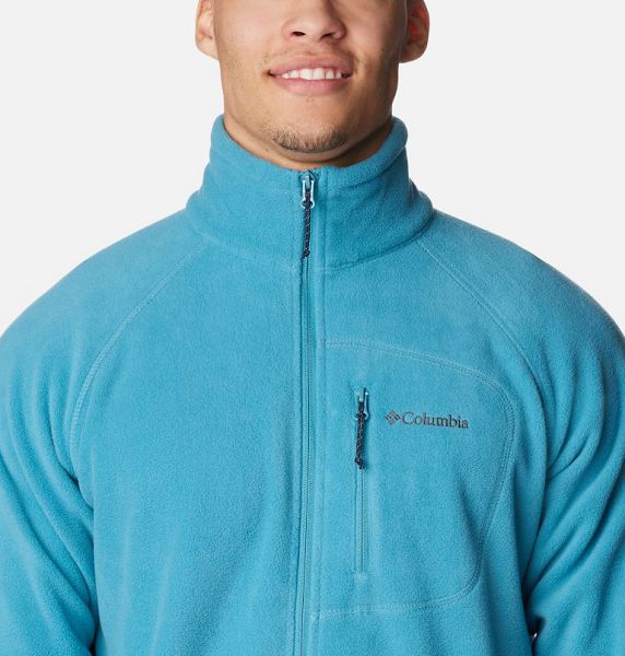 Men Columbia Fast Trek™ II Fleece Jackets Blue | US-DVZIMO-213