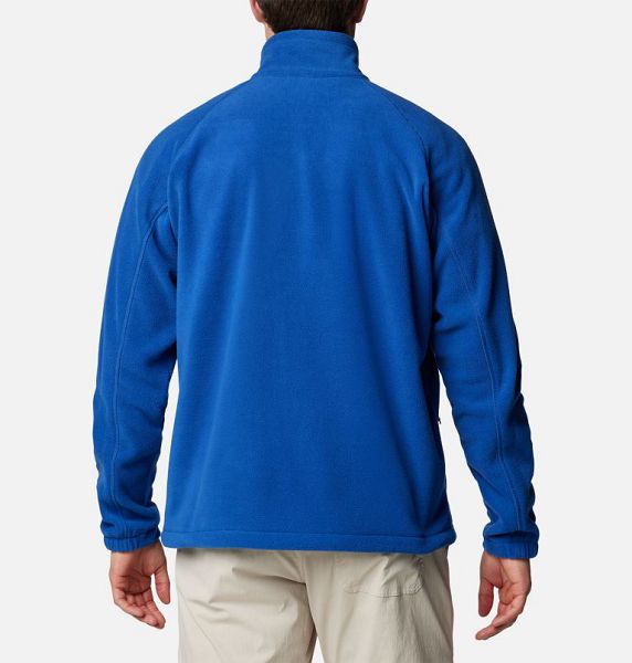 Men Columbia Fast Trek™ II Fleece Jackets Blue | US-IHGFNS-456