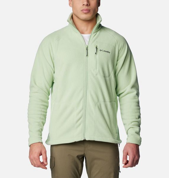 Men Columbia Fast Trek™ II Fleece Jackets Olive | US-GIOVPD-503