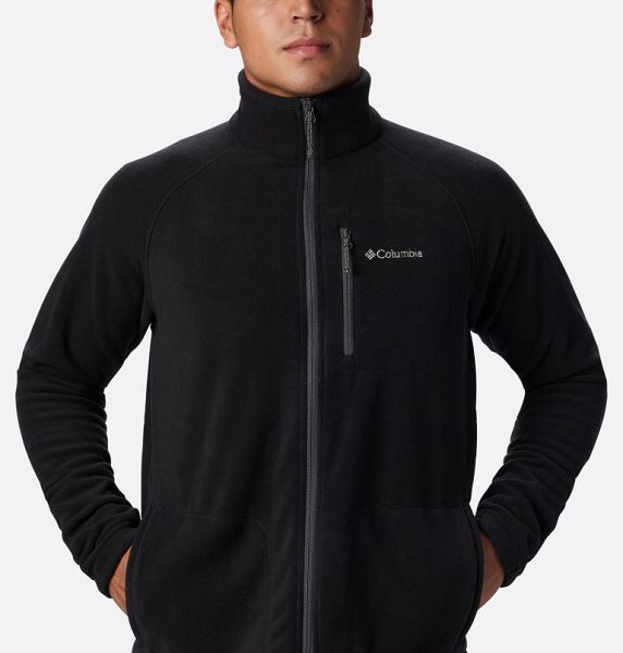 Men Columbia Fast Trek™ II Fleece Jackets Black | US-NUCAIF-463