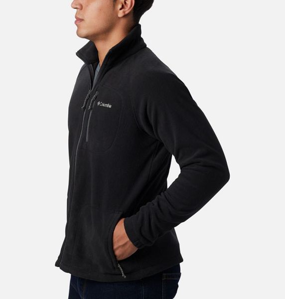 Men Columbia Fast Trek™ II Fleece Jackets Black | US-NUCAIF-463