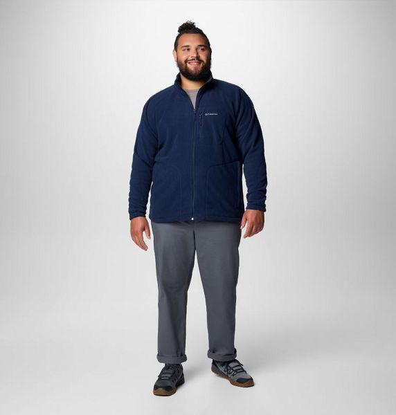 Men Columbia Fast Trek™ II Full Zip Fleece Navy | US-NSVFUK-159