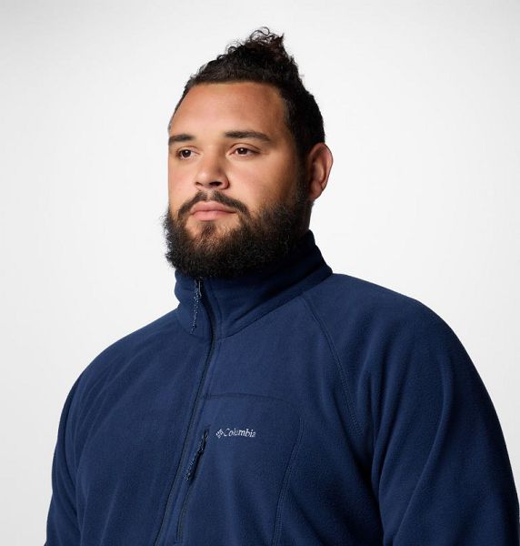 Men Columbia Fast Trek™ II Full Zip Fleece Navy | US-NSVFUK-159