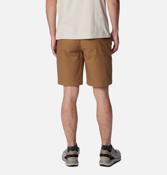 Men Columbia Flex ROC™ Utility Shorts Khaki | US-HQWLRG-014