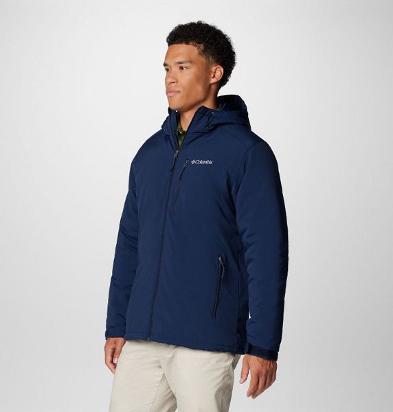 Men Columbia Gate Racer™ II Softshell Jackets Navy | US-MKTSIZ-853