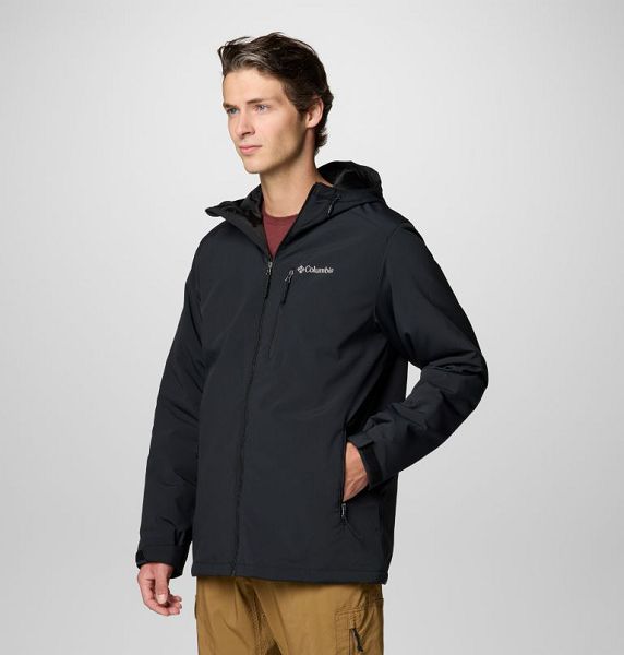 Men Columbia Gate Racer™ II Softshell Jackets Black | US-HAOQMC-026