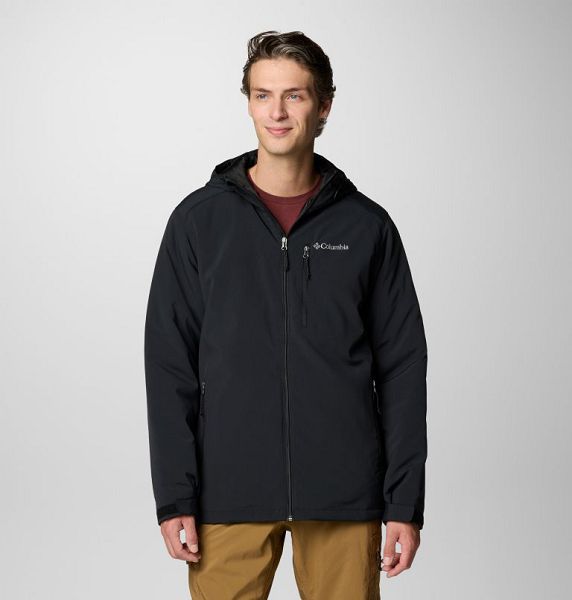 Men Columbia Gate Racer™ II Softshell Jackets Black | US-HAOQMC-026