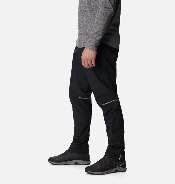 Men Columbia Hazy Trail™ Waterproof Walking Pants Black | US-HVWKEU-579