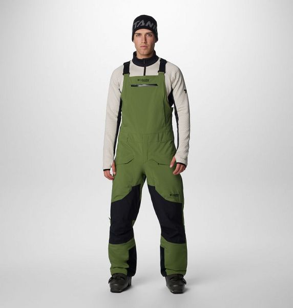 Men Columbia Highland Summit™ II Waterproof Bib Pants Black | US-YFCOVI-760