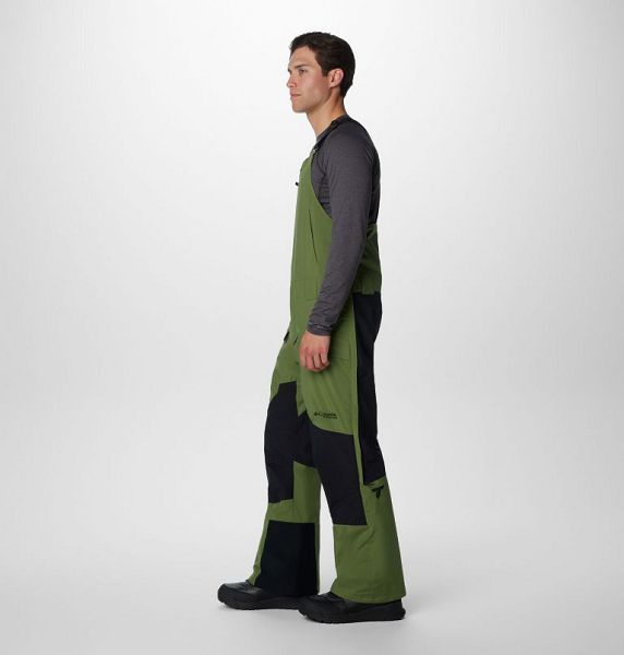 Men Columbia Highland Summit™ II Waterproof Bib Pants Black | US-YFCOVI-760