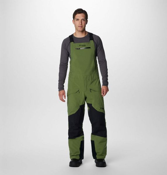 Men Columbia Highland Summit™ II Waterproof Bib Pants Black | US-YFCOVI-760