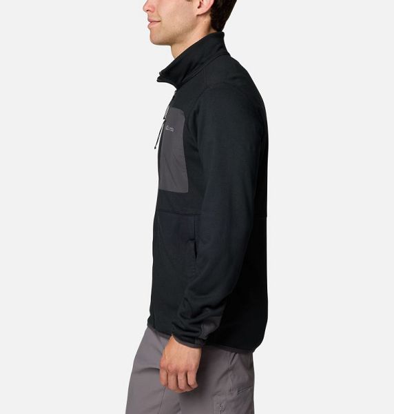 Men Columbia Hike™ II Technical Fleece Jackets Black | US-BYLDIV-436