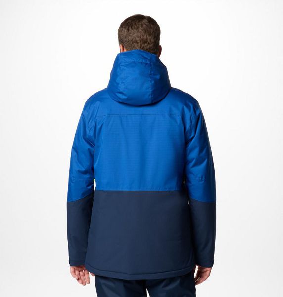 Men Columbia Iceberg Point™ II Waterproof Ski Jackets Navy / Blue | US-SNBLKY-645