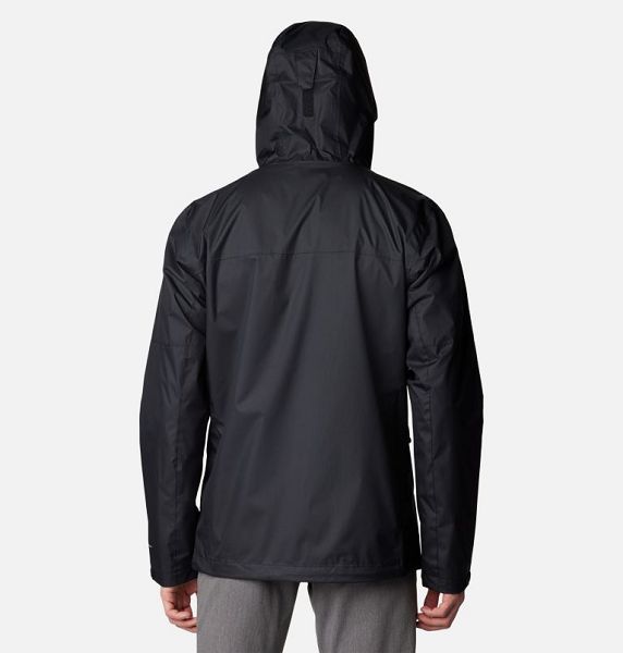 Men Columbia Inner Limits™ IV Waterproof Jackets Black | US-ZCJONH-087