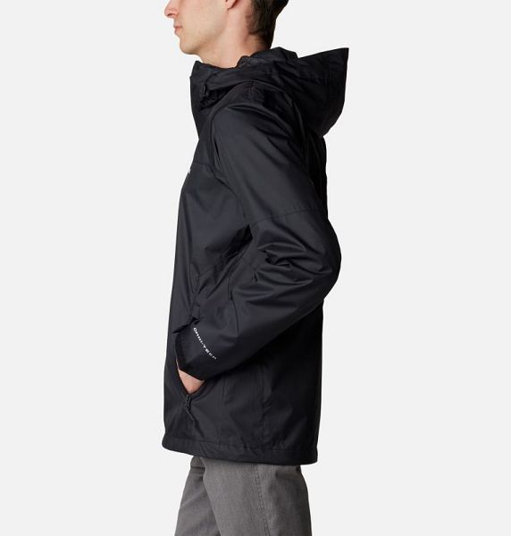 Men Columbia Inner Limits™ IV Waterproof Jackets Black | US-ZCJONH-087