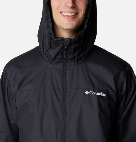 Men Columbia Inner Limits™ IV Waterproof Jackets Black | US-ZCJONH-087