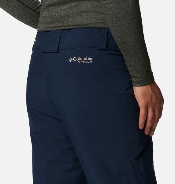 Men Columbia Kick Turn™ III Waterproof Ski Pants Navy | US-HXDGKL-425