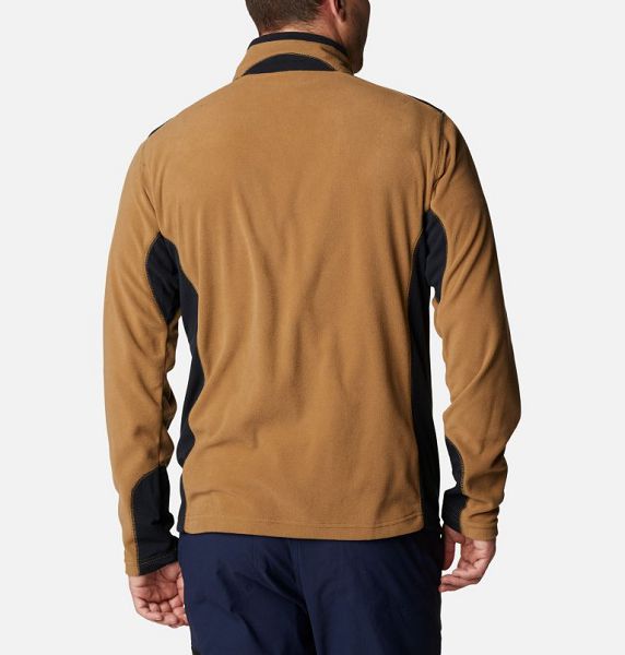 Men Columbia Klamath Range™ Fleece Jackets Black | US-VZKGPJ-502