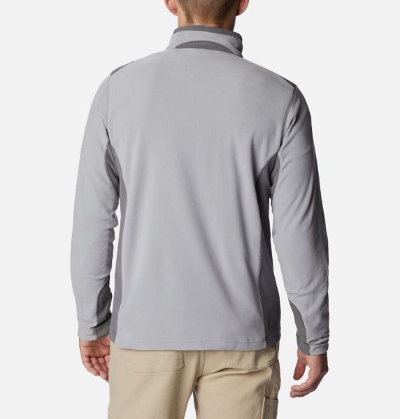 Men Columbia Klamath Range™ Fleece Jackets Grey / Grey | US-RQITOY-372