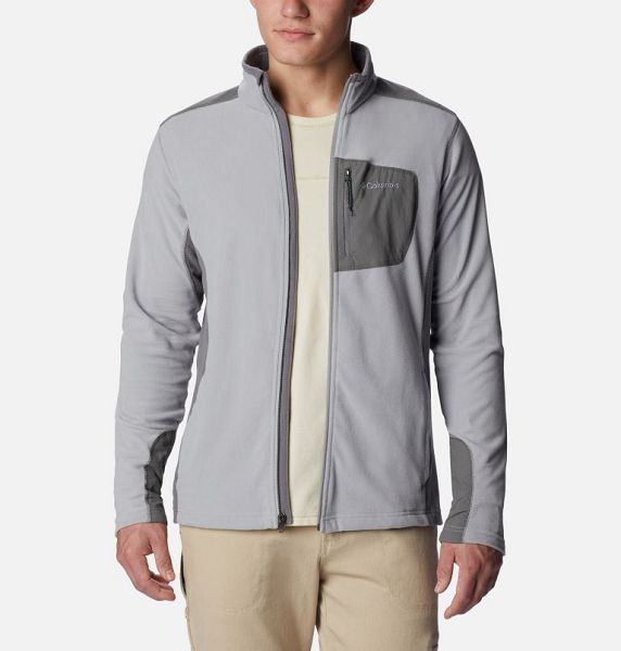 Men Columbia Klamath Range™ Fleece Jackets Grey / Grey | US-RQITOY-372