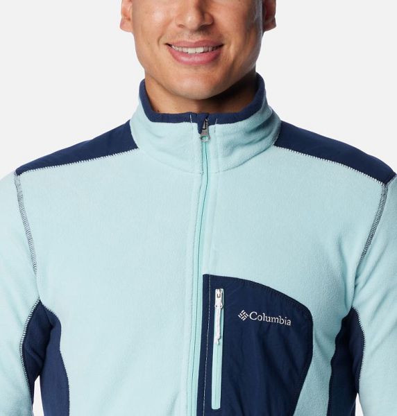 Men Columbia Klamath Range™ Fleece Jackets Navy | US-FERMYQ-431