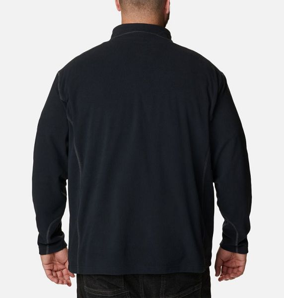 Men Columbia Klamath Range™ II Half Zip Fleece Black | US-ARULDC-892