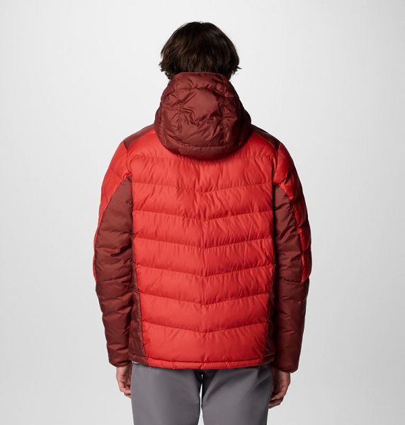 Men Columbia Labyrinth Loop™ II Insulated Hooded Jackets Red / Brown | US-VNFAGY-156