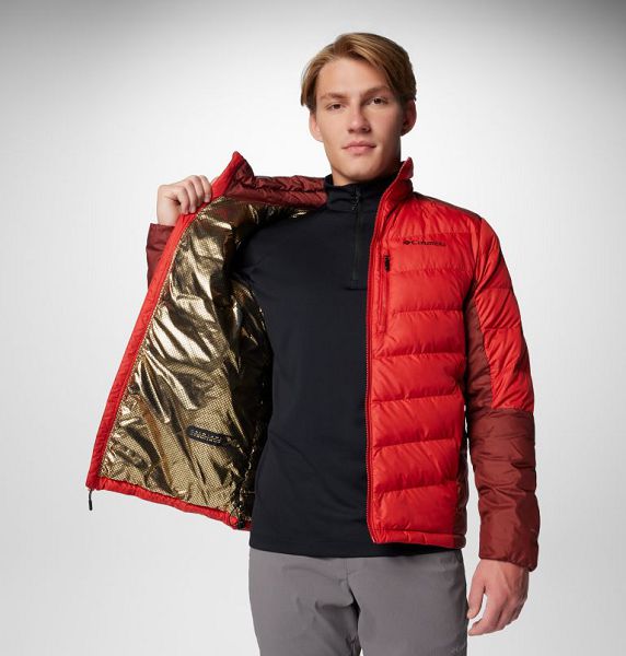 Men Columbia Labyrinth Loop™ II Insulated Jackets Red / Brown | US-WIFCEP-294