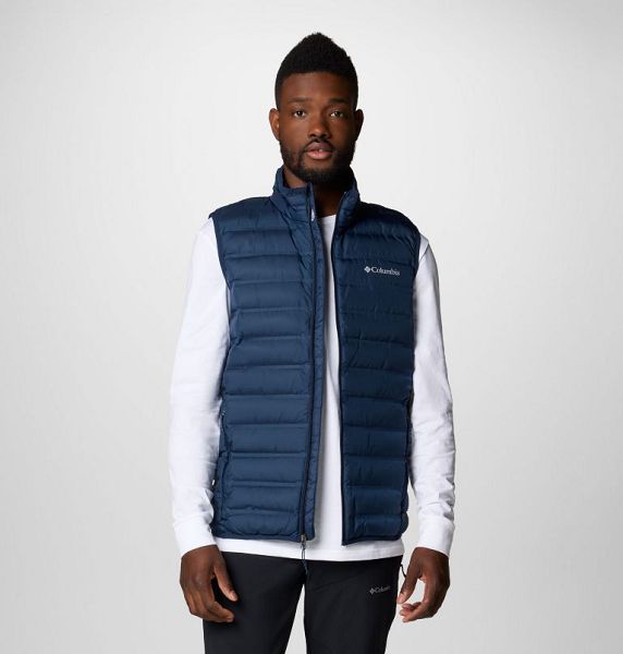 Men Columbia Lake 22™ II Down Gilet Navy | US-WVUZGE-219