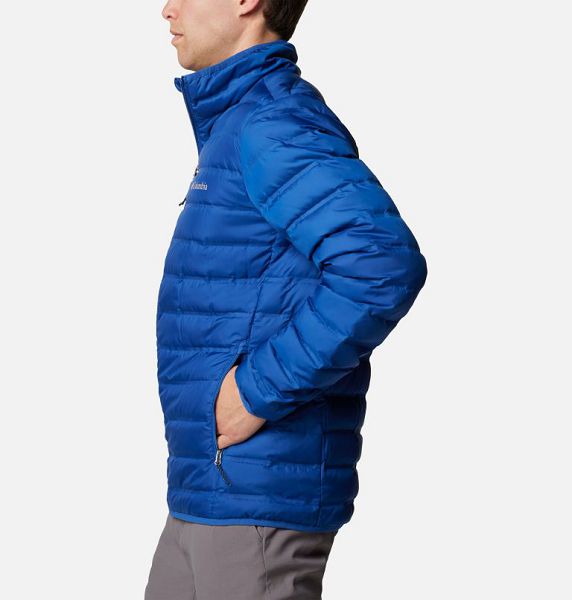 Men Columbia Lake 22™ II Down Jackets Blue | US-DVZAKR-826