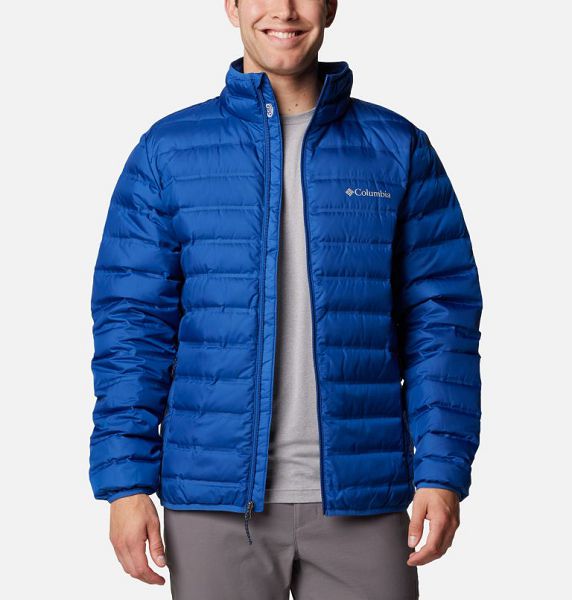 Men Columbia Lake 22™ II Down Jackets Blue | US-DVZAKR-826