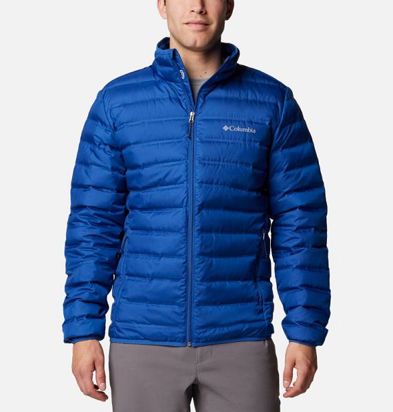 Men Columbia Lake 22™ II Down Jackets Blue | US-DVZAKR-826