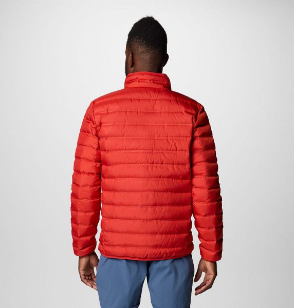 Men Columbia Lake 22™ II Down Jackets Red | US-VTMEFC-642