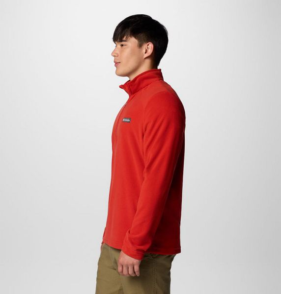 Men Columbia Lake Aloha™ Half Zip Fleece Red | US-AZFVCN-468