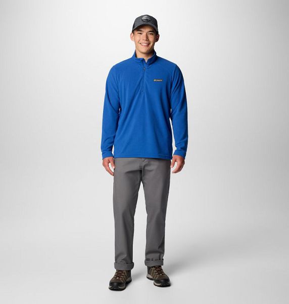 Men Columbia Lake Aloha™ Half Zip Fleece Blue | US-AZHYBU-493