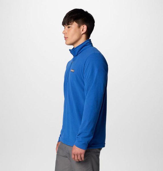 Men Columbia Lake Aloha™ Half Zip Fleece Blue | US-AZHYBU-493