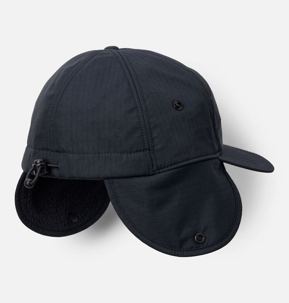 Men Columbia Landroamer™ Ear Flat Caps Black | US-LQGDVM-431