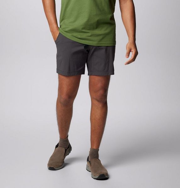 Men Columbia Landroamer™ Ripstop Shorts Dark Grey | US-WXPRVU-520